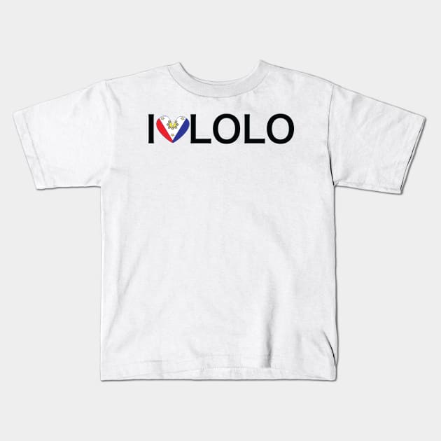 I HEART LOLO Kids T-Shirt by Estudio3e